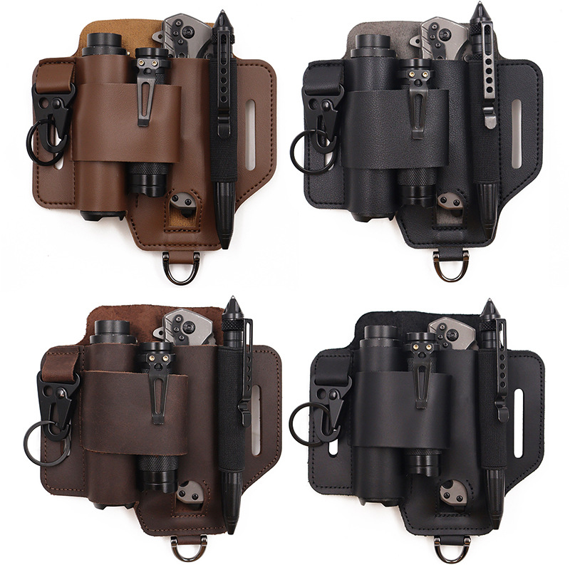 Leatherwork Knives - EDC أداة تكتيكية الحافظة البرية بقاء