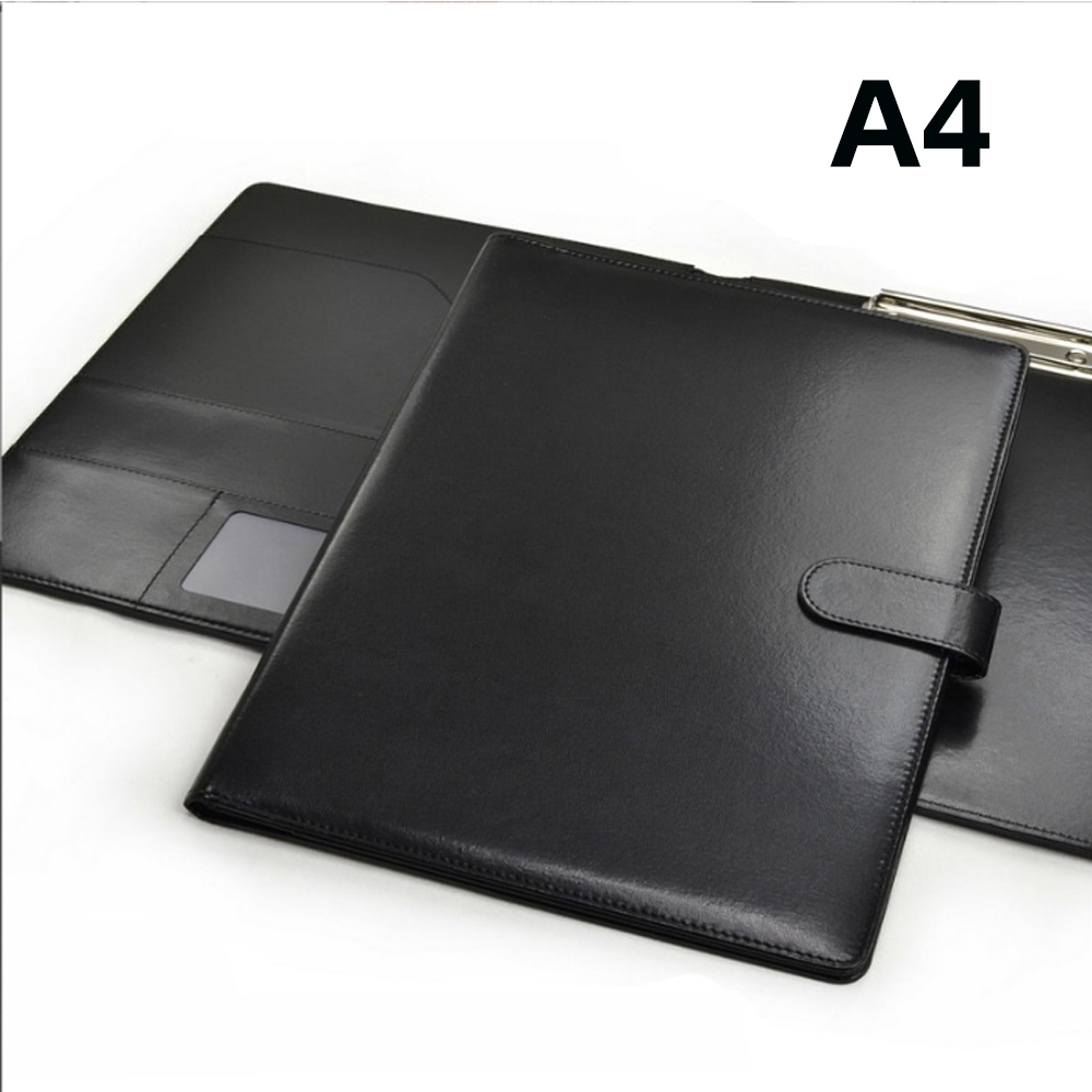 Leather Work Folder - A4 مؤتمر مجلد الأعمال القرطاسية مجلد