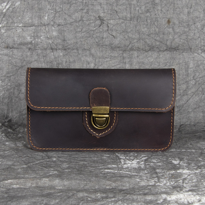 Wildes Leatherwork - حقيبة عمل من جلد الحصان البري