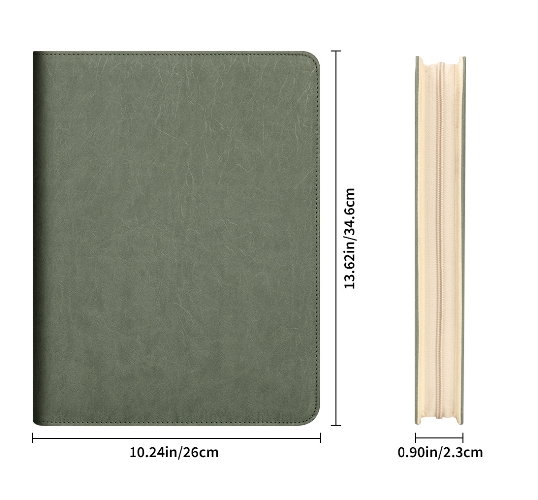مجلد Padfolio الجديد بسحاب مقا - مراجعة Leather Work Folder وسعره
