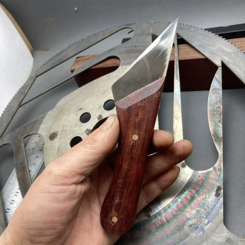 سكين قطع الجلد اليدوي المصنوع  - مراجعة Leatherwork Knives وسعره