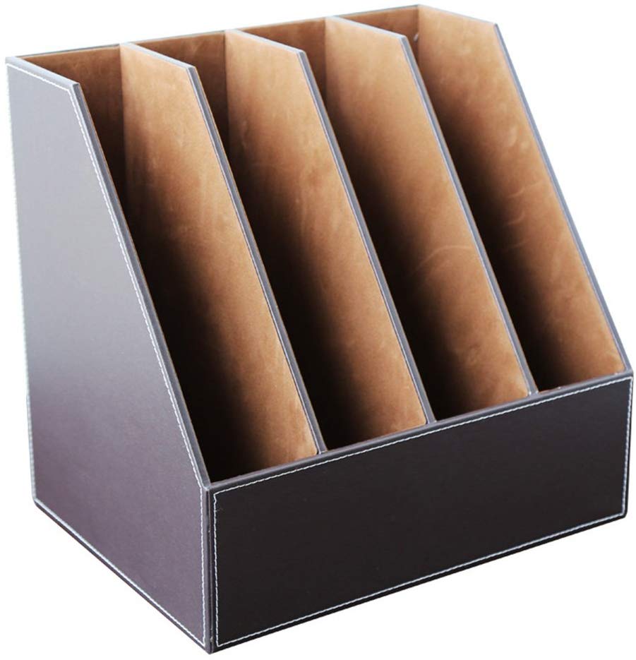 Xryy-منظم ملف جلدي عمودي ، 2/3 - مراجعة Leather Work Folder وسعره