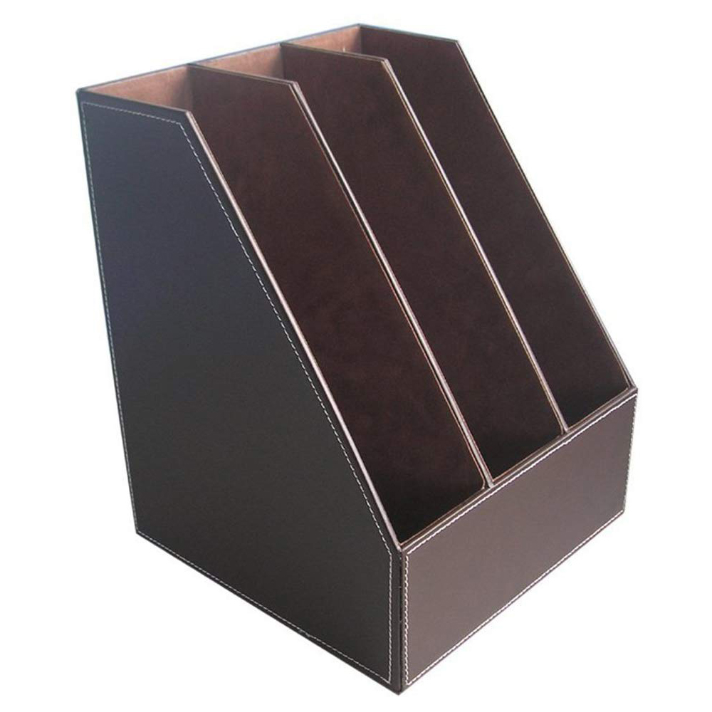 Xryy-منظم ملف جلدي عمودي ، 2/3 - مراجعة Leather Work Folder وسعره