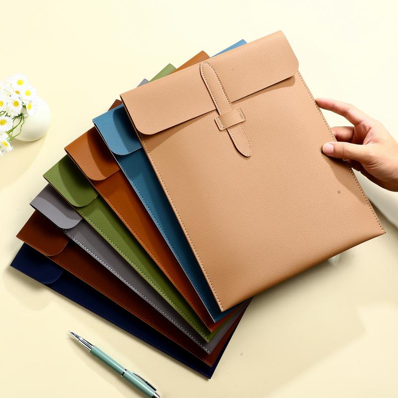 حافظة مستندات جلدية سميكة مقاو - مراجعة Leather Work Folder وسعره