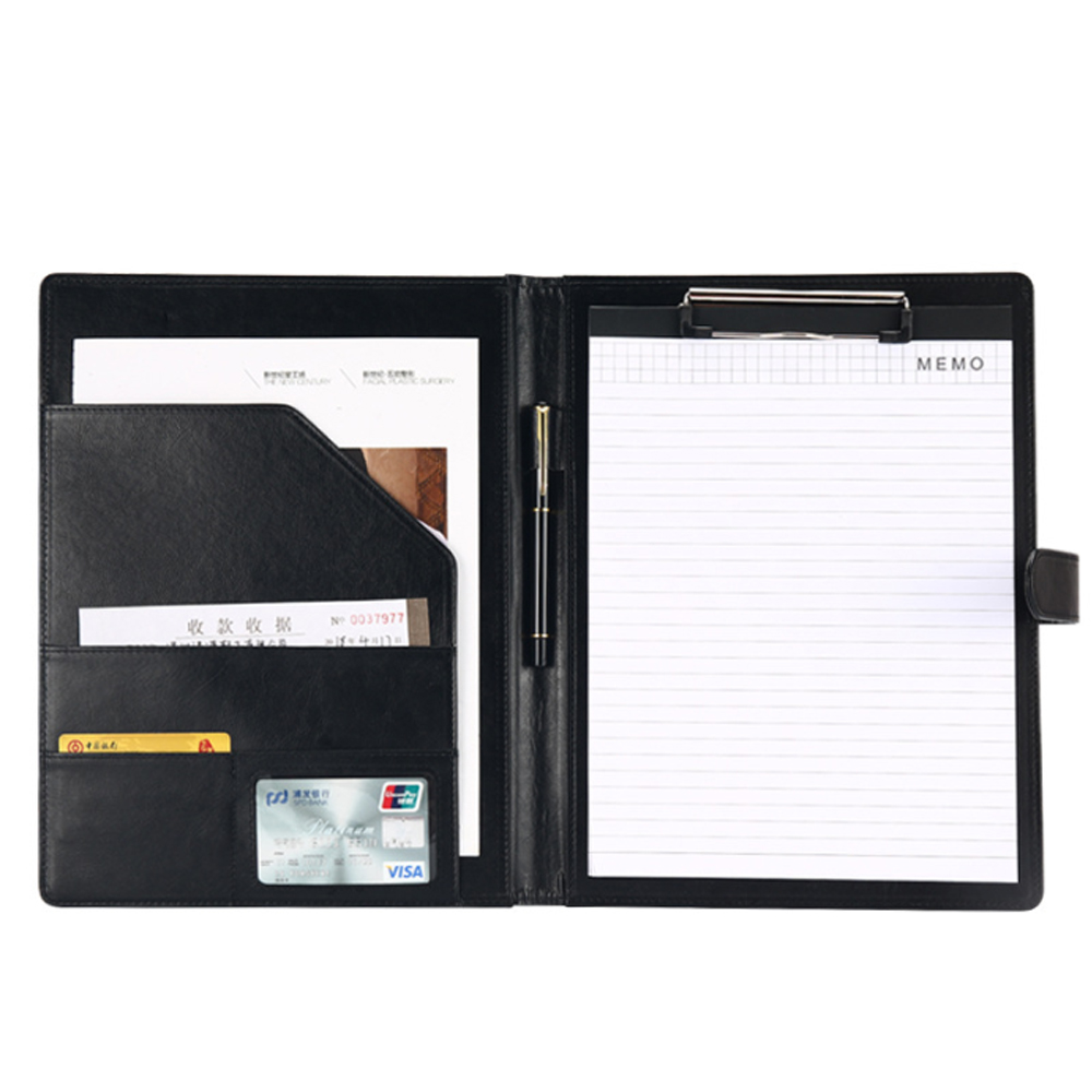 A4 مؤتمر مجلد الأعمال القرطاسي - مراجعة Leather Work Folder وسعره