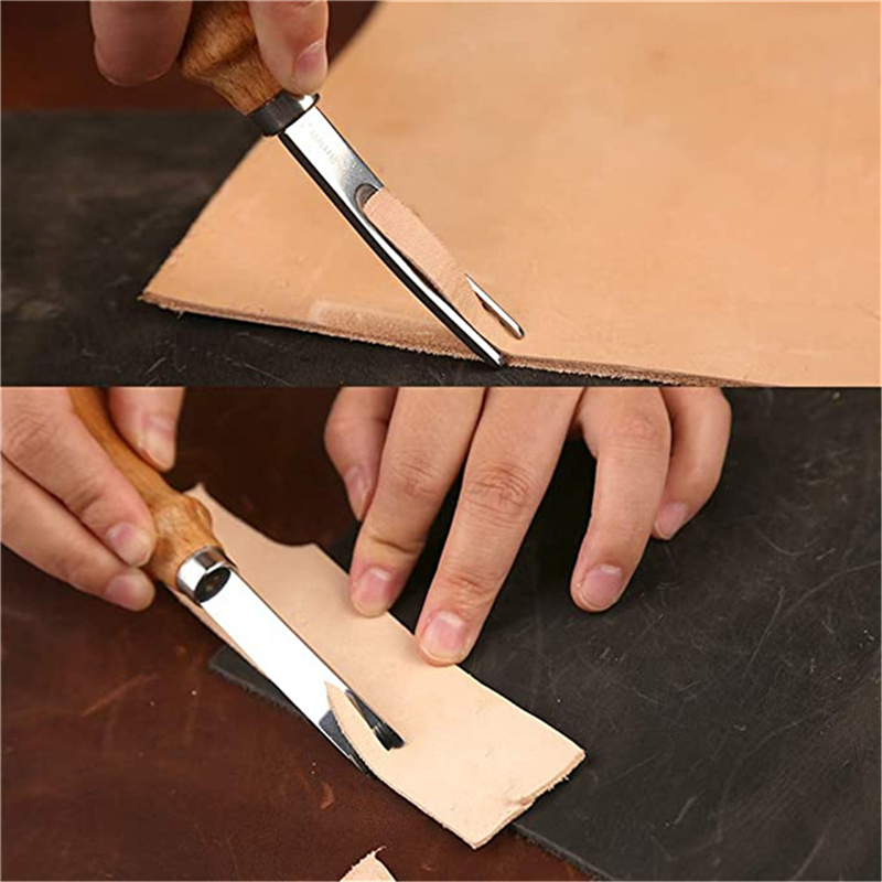 الجلود العملية الحرفية حافة Be - مراجعة Leatherwork Knives وسعره