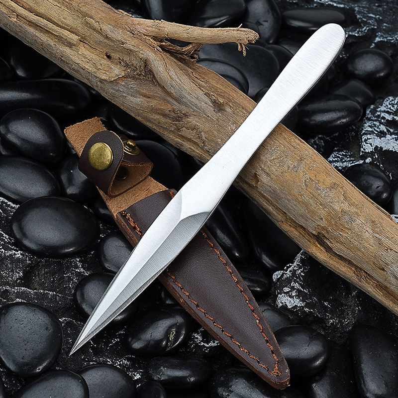 سكين شاي من الفولاذ المقاوم لل - مراجعة Leatherwork Knives وسعره