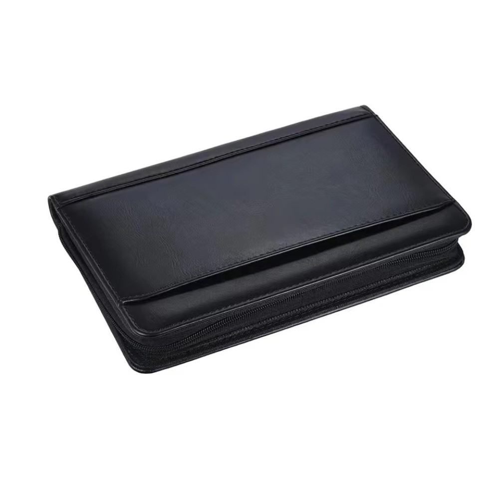 حافظة مستندات محمولة A5 متعددة - مراجعة Leather Work Folder وسعره